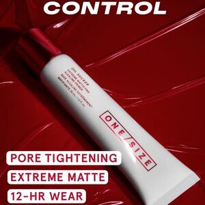 ONE/SIZE Oil Sucker Matte Primer - Red & White